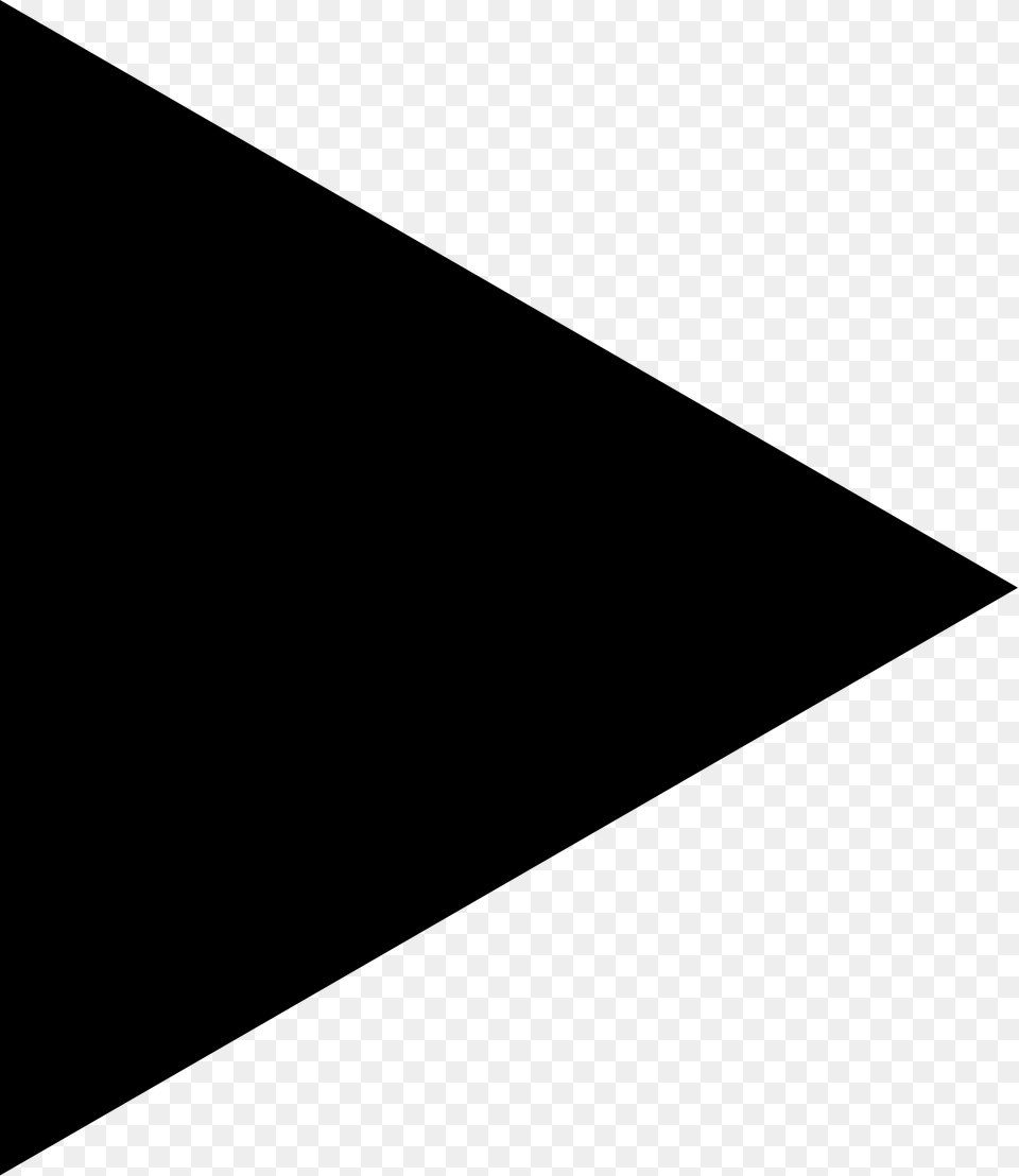 Trianglearrow Right, Gray Free Transparent Png