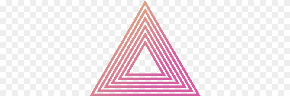 Triangles Pink Lines Periphery Hail Stan, Triangle Free Png Download