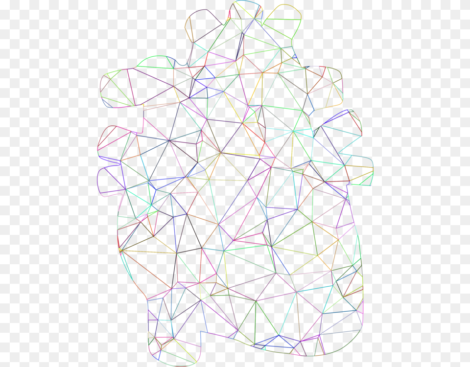 Trianglesymmetryarea Line Art, Pattern Free Transparent Png