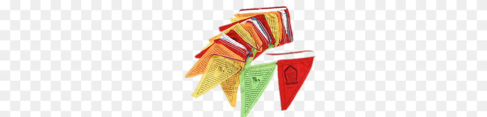 Triangular Buddhist Prayer Flags, Accessories, Text Free Png