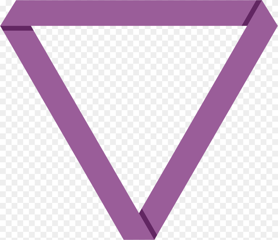 Triangular Clipart Purple Triangle Non Monogamy Symbol, Accessories Png Image