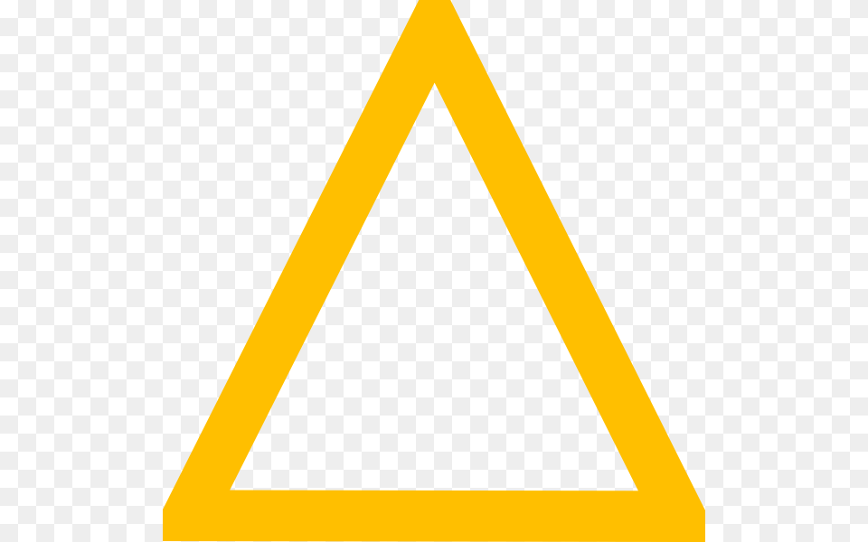 Triangular Clipart Triangle Music Yellow Triangle Clipart Free Png
