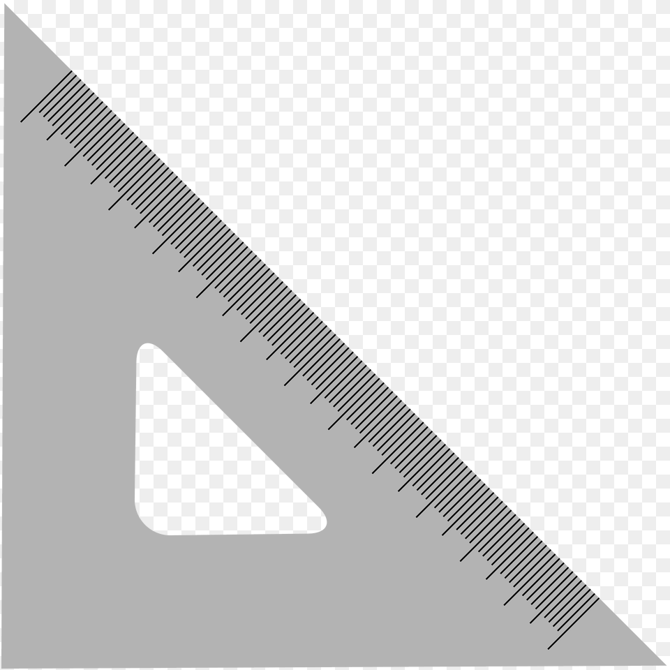 Triangular Ruler Clipart, Triangle Png Image
