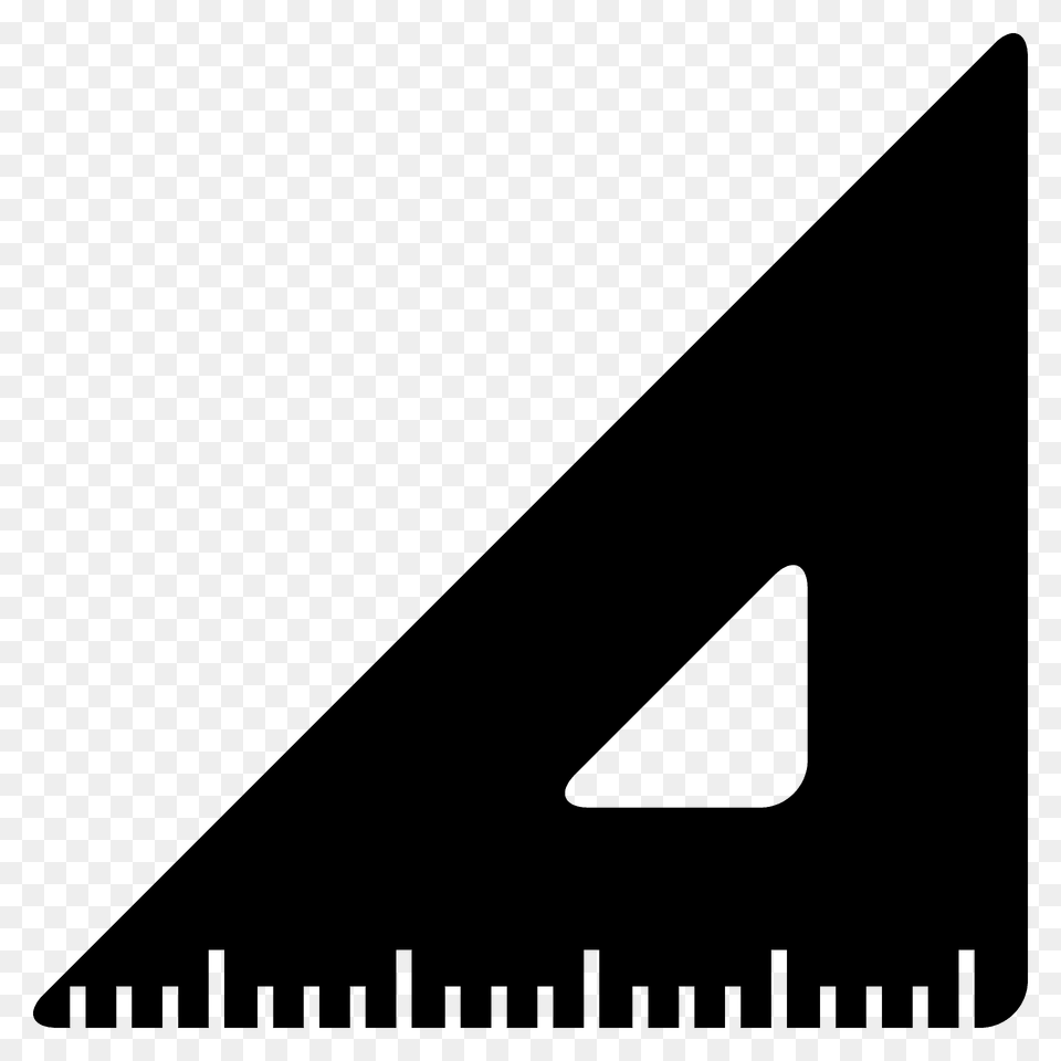 Triangular Ruler Emoji Clipart, Triangle, Weapon, Arrow Free Png
