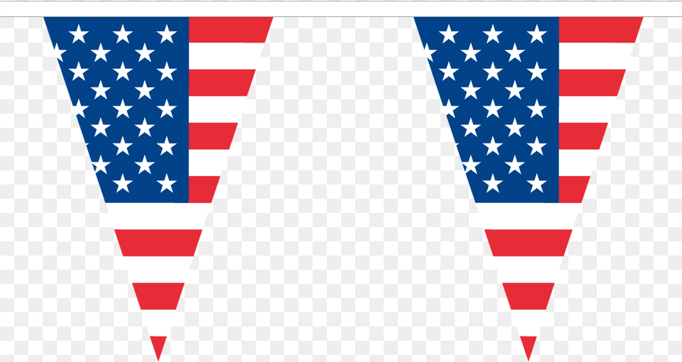 Triangular Usa Flag, American Flag Free Png