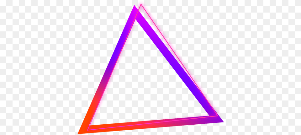 Triangulo Neoneffect Neon Triangulo Triangles Triangle Png