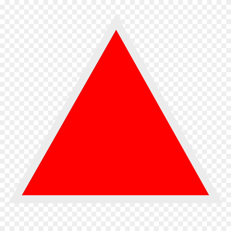 Triangulo Rojo Image, Triangle Png
