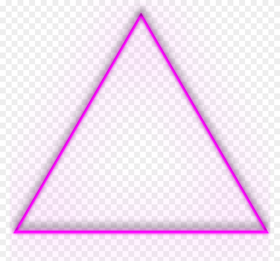 Triangulo Tumblr Image, Triangle, Purple Free Png