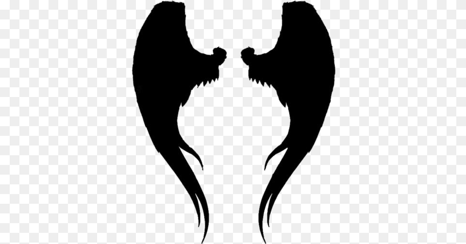 Tribal Angel Wings Transparent Images, Silhouette, Stencil, Adult, Female Free Png