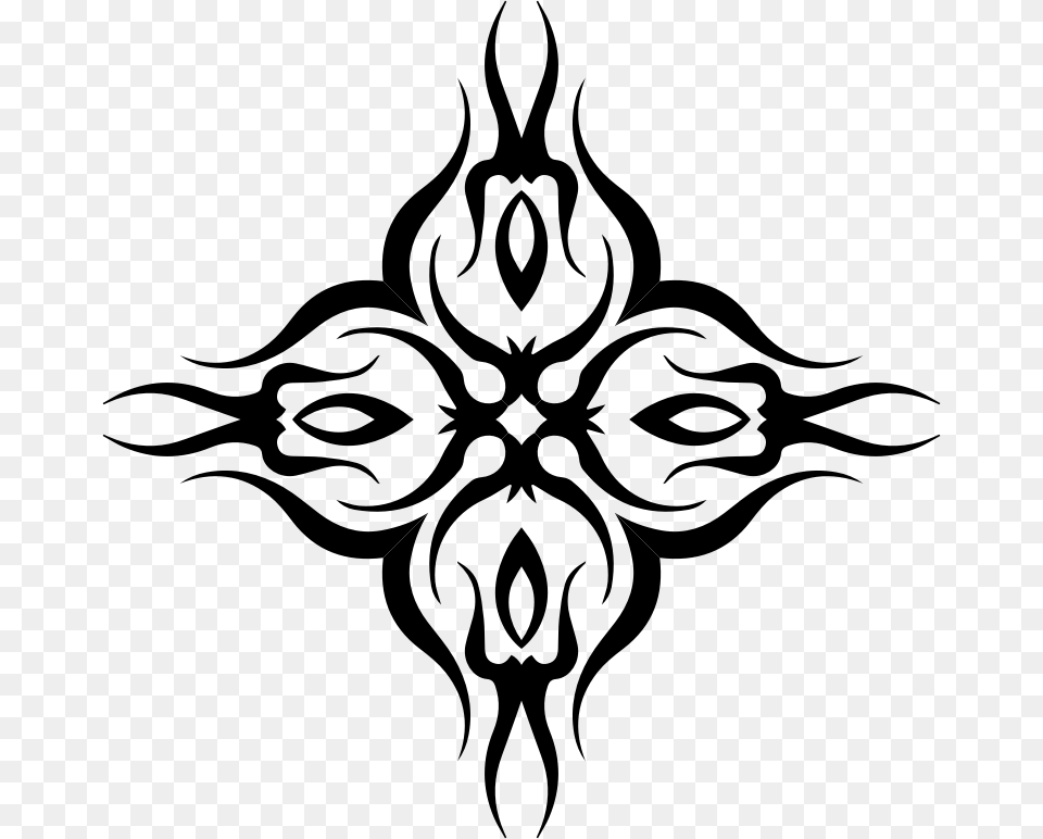 Tribal Art, Gray Png