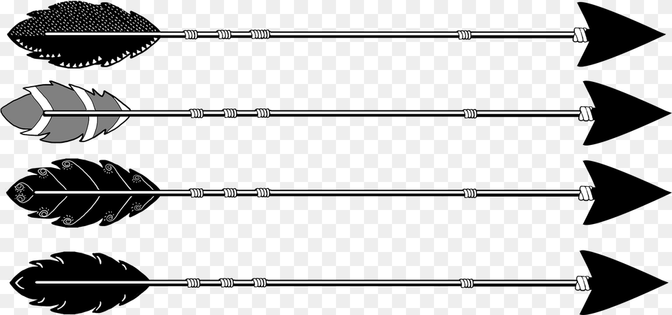 Tribal Black Arrows Different Types Different Kinds Of Arrows Png Image