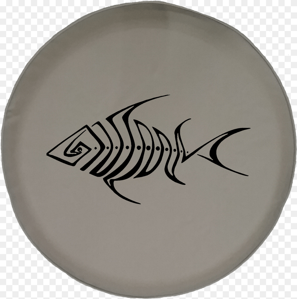 Tribal Bone Fish Skeleton Trout Bass Walleye Fishing Bonefish Bone Fish Garden Wall Sculpture, Plate, Food, Meal, Text Png Image