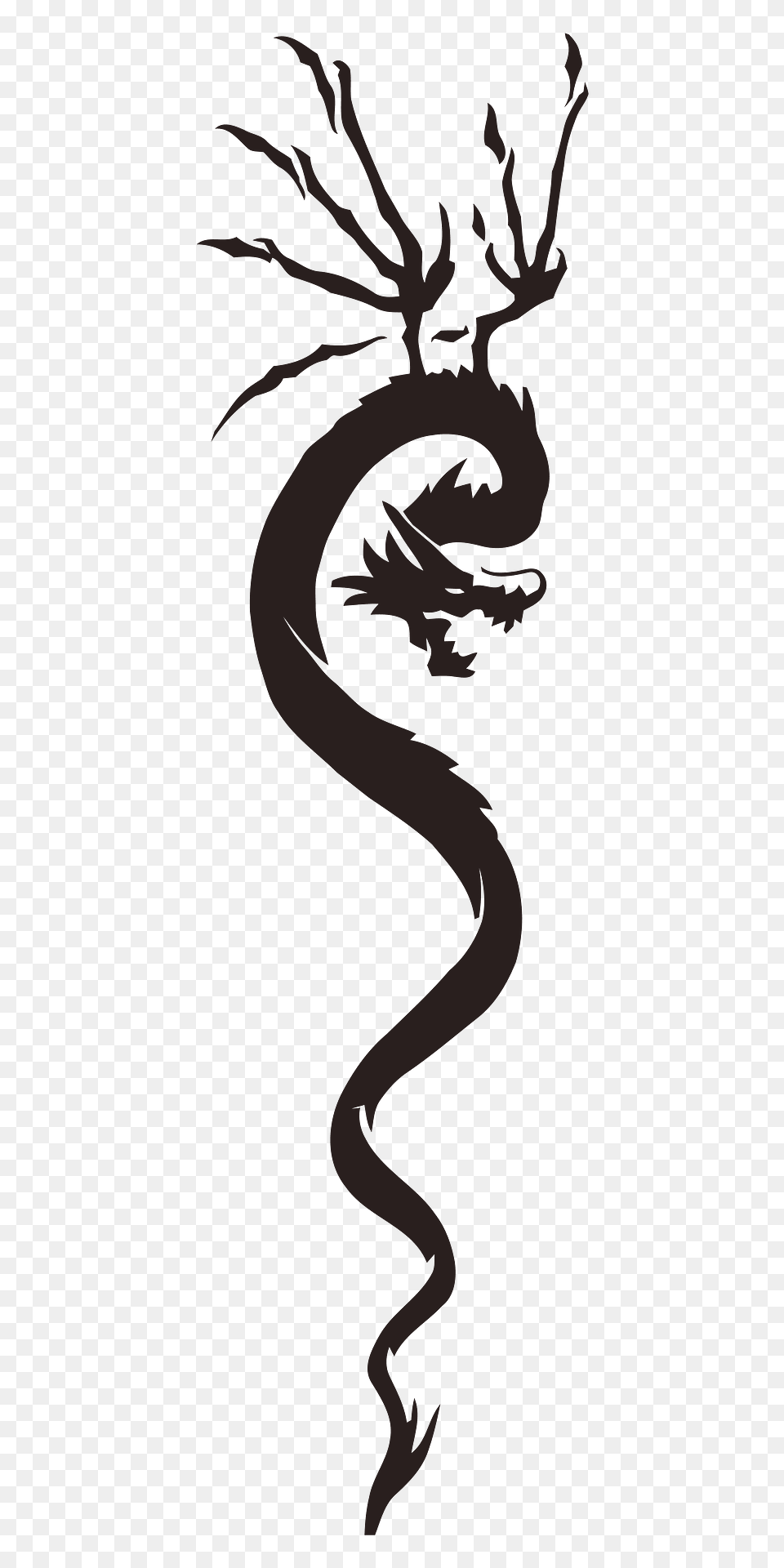 Tribal Dragon Clipart, Person Png Image
