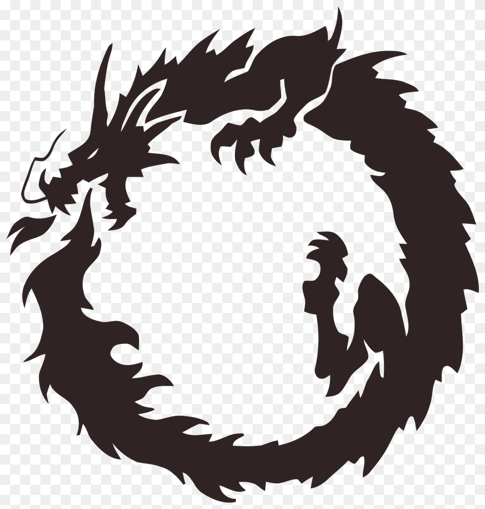 Tribal Dragon Clipart Png Image