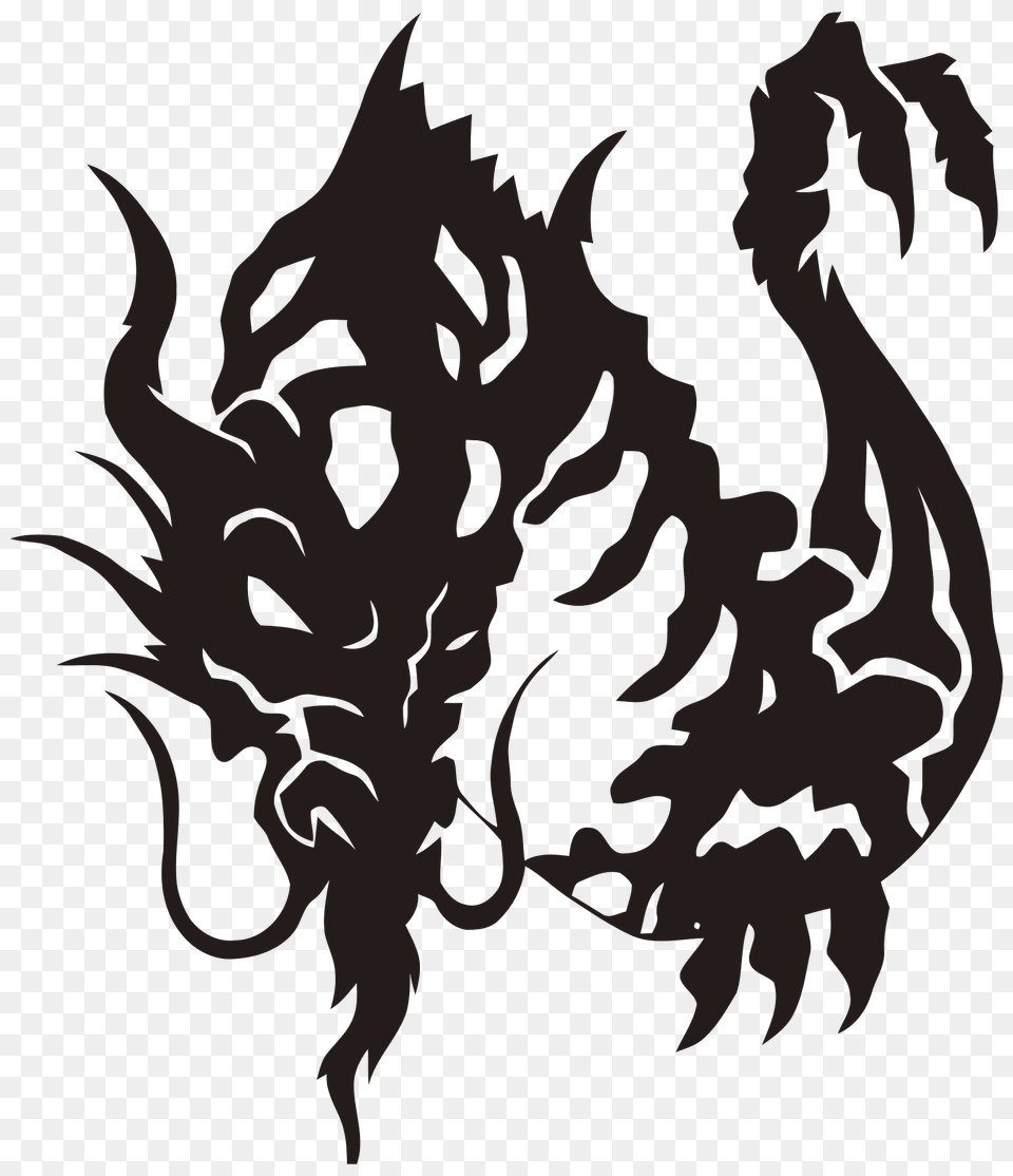 Tribal Dragon Clipart, Electronics, Hardware Free Transparent Png