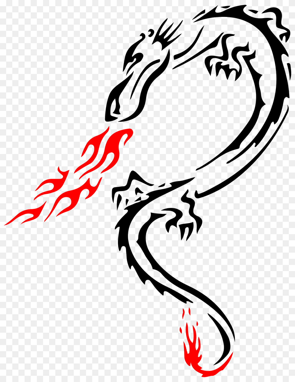 Tribal Dragon Clipart, Person Free Png Download