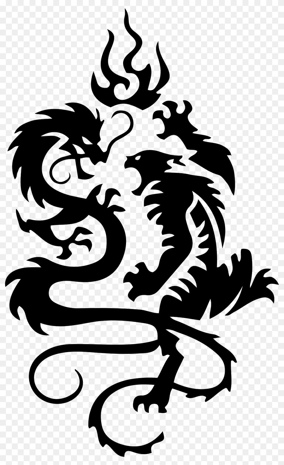 Tribal Dragon Clipart, Person Free Png