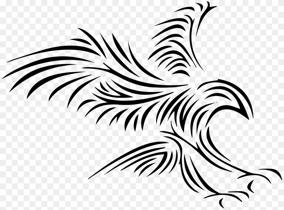Tribal Eagle Clipart, Art, Floral Design, Graphics, Pattern Free Png
