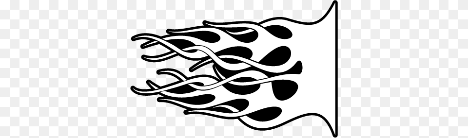 Tribal Flames Tattoo, Cutlery, Fork, Stencil, Electronics Free Transparent Png