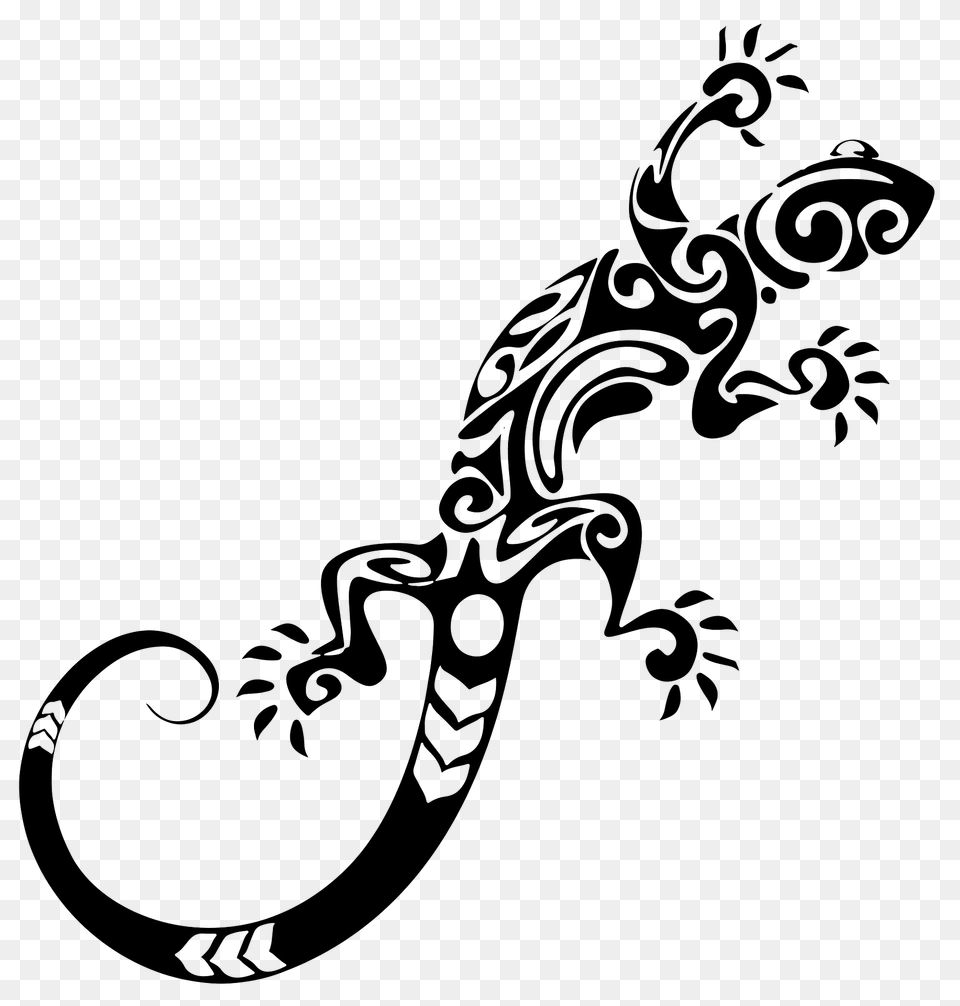 Tribal Lizard Clipart, Animal, Gecko, Reptile, Person Free Transparent Png