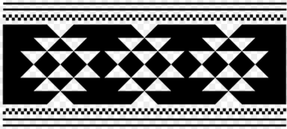 Tribal Native Aboriginaldivider Header Textline Transparent Native Border, Gray Free Png Download