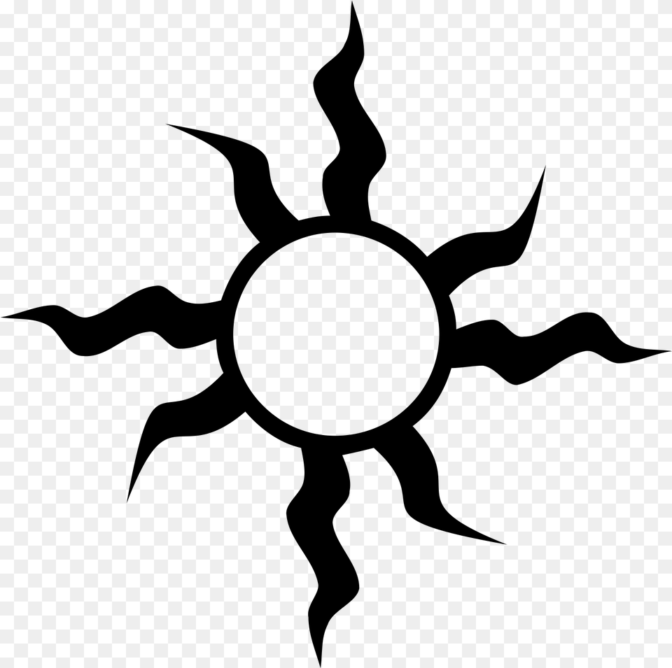 Tribal Sun Tattoo Free Download Searchpng Transparent Tribal Sun, Gray Png Image