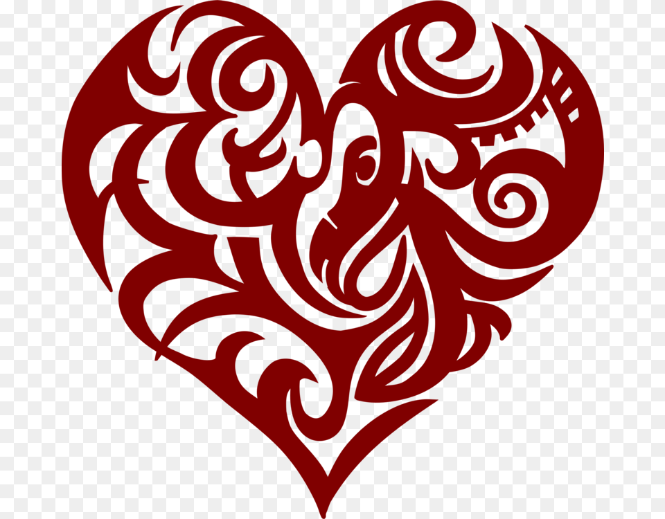 Tribal Tattoo Designs, Heart, Dynamite, Weapon Free Png