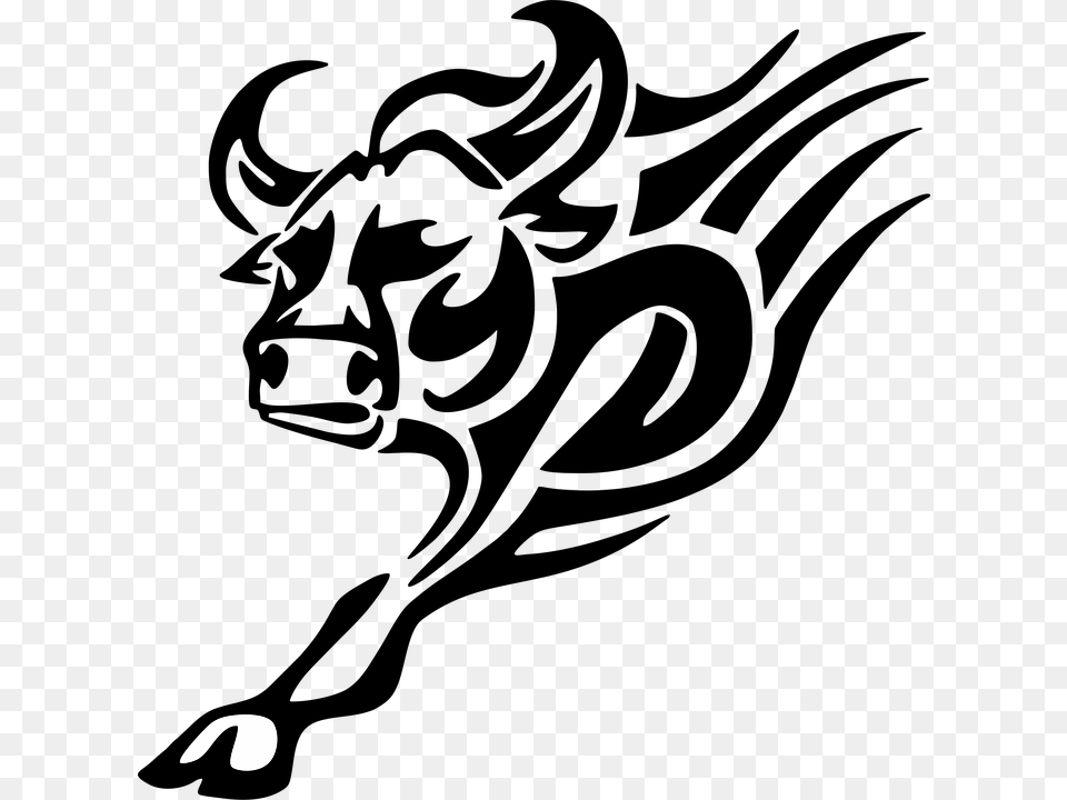 Tribal Tattoos 6 Buy Clip Art Bull Tribal Free Png Download