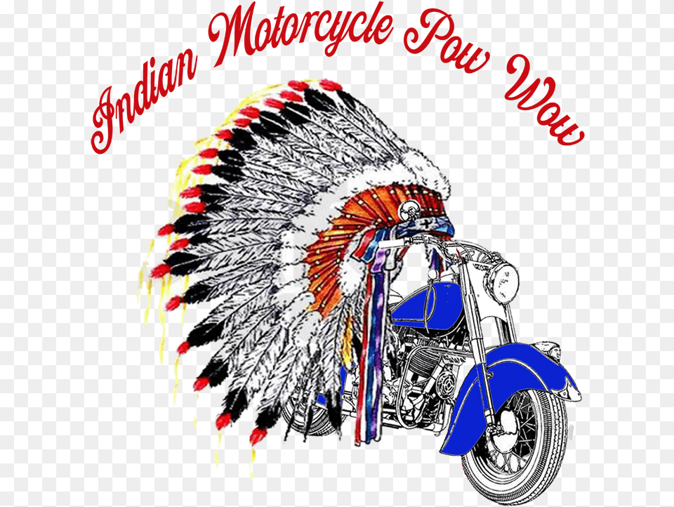Tribal Thunder Indian Headdress Tattoo Design, Spoke, Machine, Wheel, Art Png Image