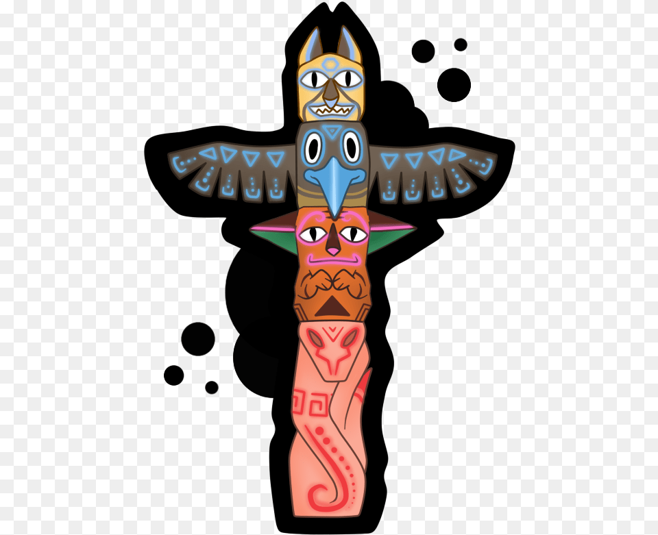 Tribal Totem, Architecture, Emblem, Pillar, Symbol Png Image