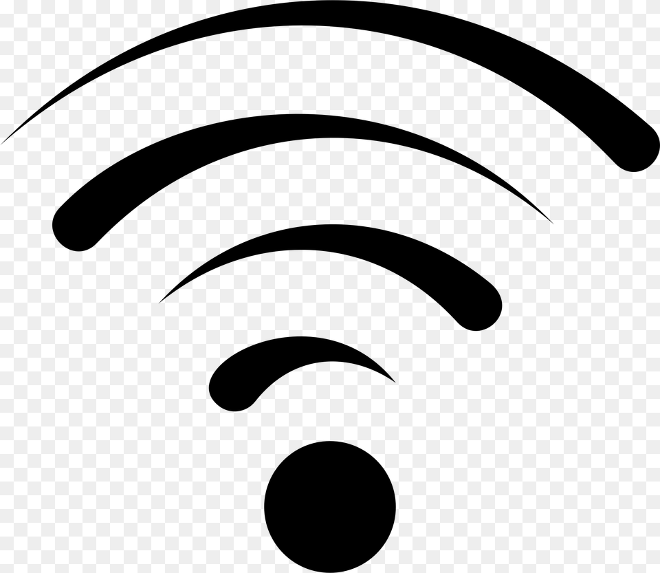 Tribal Wifi Signal Icons, Gray Free Png Download