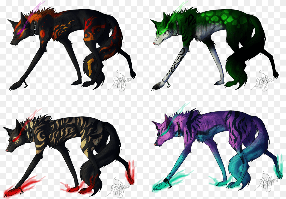 Tribal Wolves Auction Illustration, Person, Animal, Bird, Dinosaur Free Transparent Png