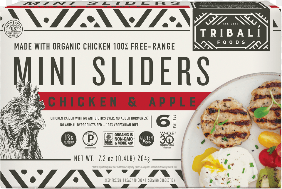 Tribali Pork And Sage Sliders, Poultry, Meal, Lunch, Fowl Png