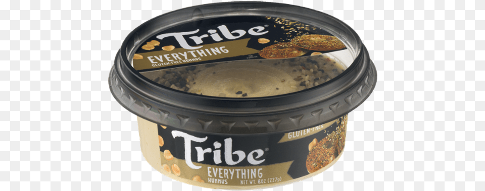 Tribe Everything Hummus 8 Oz Tub, Food, Pizza, Cream, Dessert Free Png Download