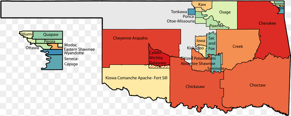 Tribes In Oklahoma, Chart, Plot, Map, Diagram Png Image