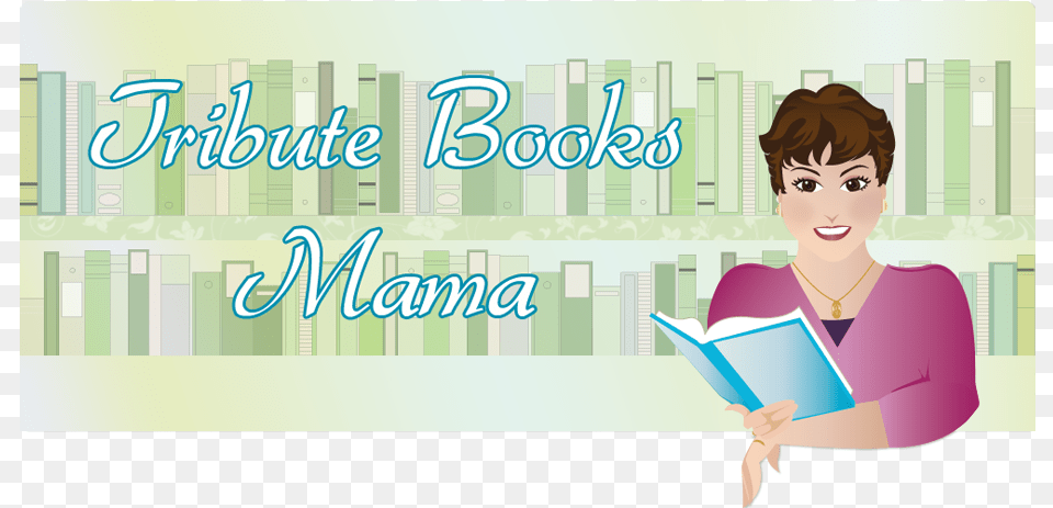 Tribute Books Mama Cartoon, Book, Reading, Publication, Person Png Image