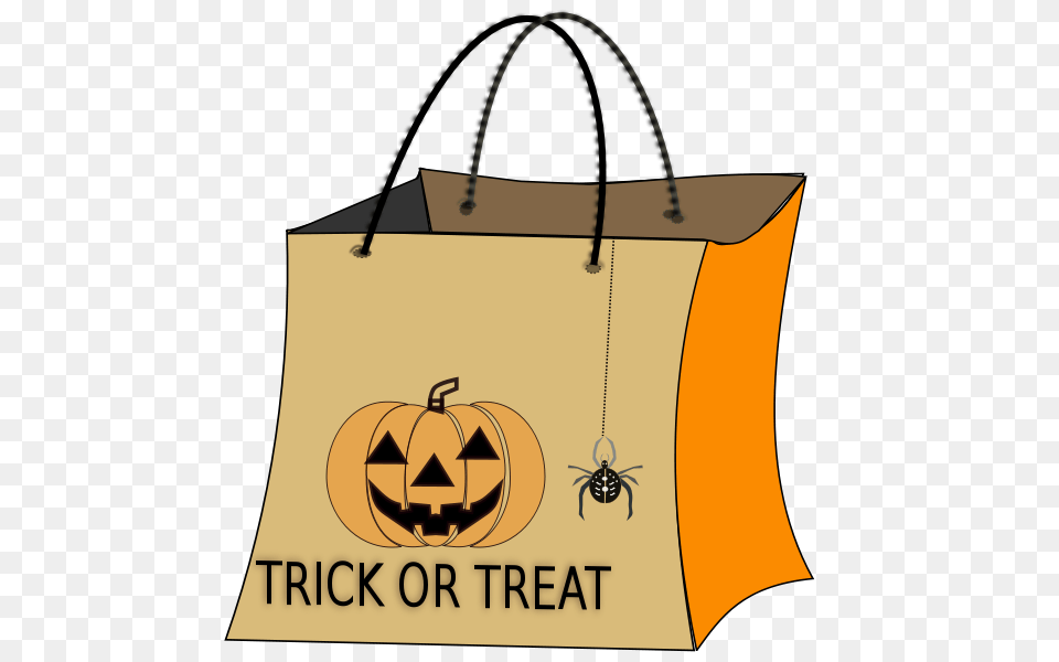 Trick Or Treat Bag, Shopping Bag, Animal, Invertebrate, Spider Free Png