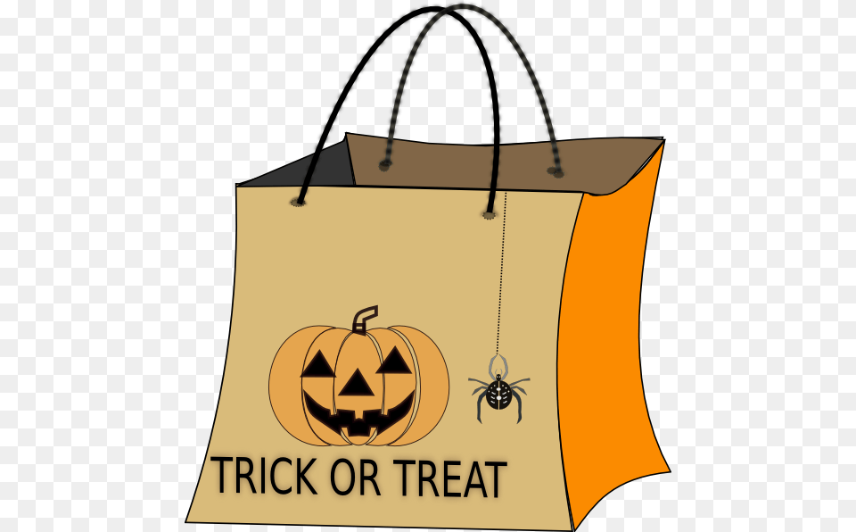 Trick Or Treat Bag Clip Art For Web, Accessories, Handbag, Shopping Bag, Tote Bag Free Png Download
