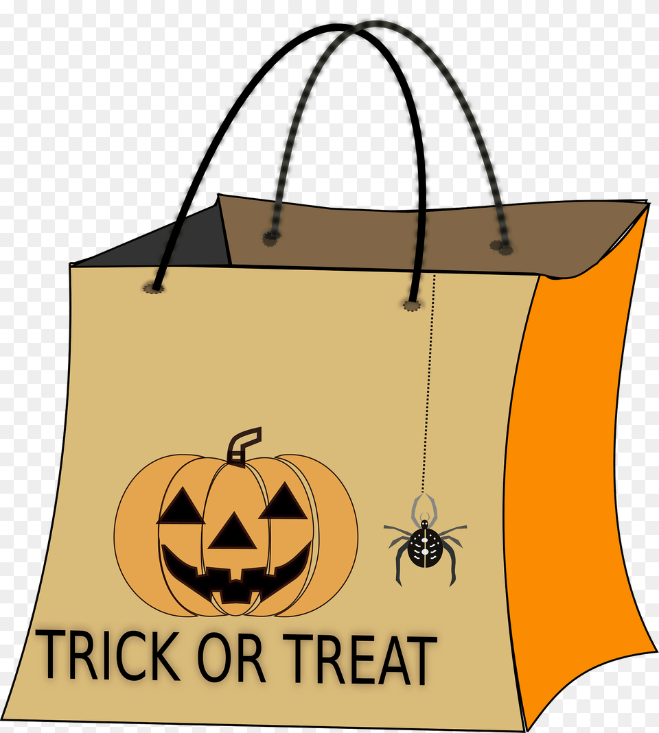 Trick Or Treat Bag Clipart, Accessories, Handbag, Shopping Bag, Tote Bag Free Transparent Png