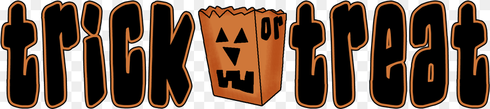 Trick Or Treat Banners Text Free Transparent Png