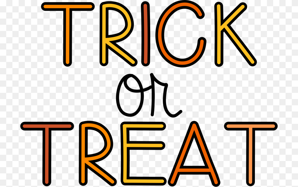 Trick Or Treat Clip Art Black And White, Text, Symbol, Number, Alphabet Free Png Download