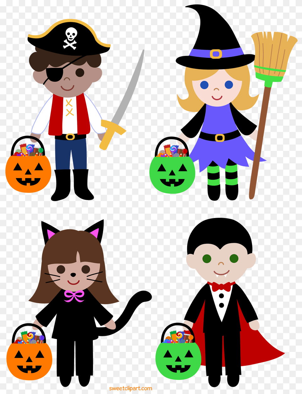 Trick Or Treat Halloween Kids Clipart, Boy, Child, Male, Person Png Image