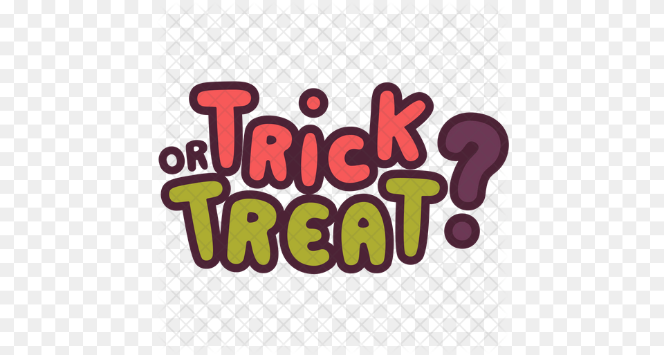 Trick Or Treat Icon Graphic Design, Text, People, Person, Dynamite Free Transparent Png