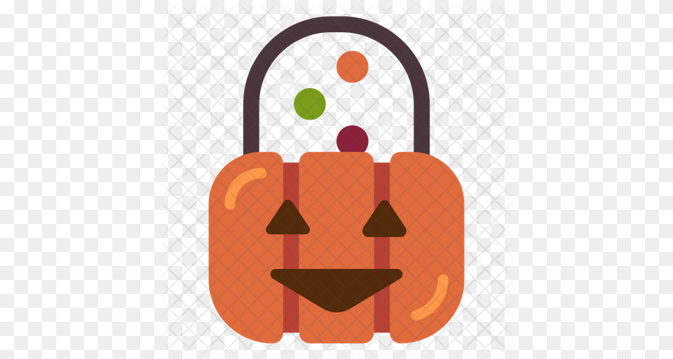 Trick Or Treat Icon Illustration, Accessories, Bag, Handbag, Ball Free Png Download
