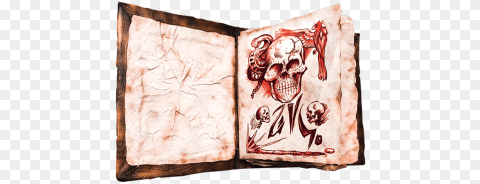 Trick Or Treat Studios Evil Dead 2 Necronomicon Prop, Book, Publication, Art, Painting Png Image