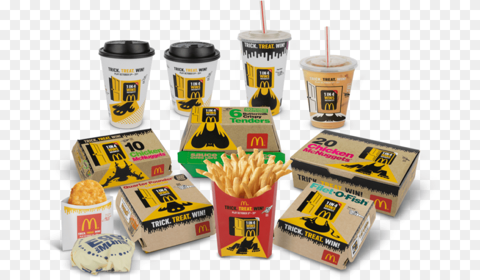 Trick Treat Win, Cup, Disposable Cup, Food, Fries Png Image