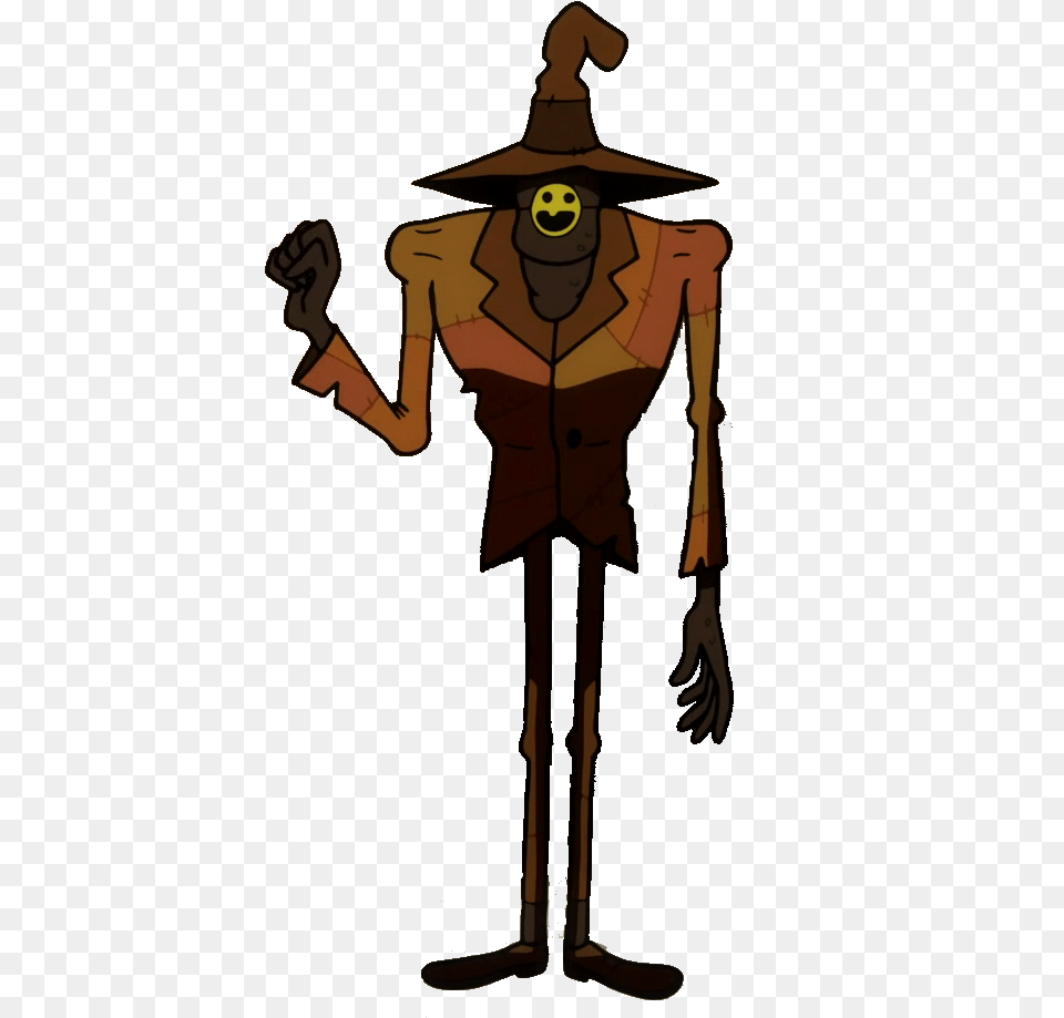 Trickster In Street Gravity Falls Summerween Trickster, Person, Scarecrow, Cartoon Png Image