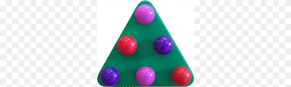 Tricky Triangles Magnetic Game, Triangle, Ball, Cricket, Cricket Ball Png Image