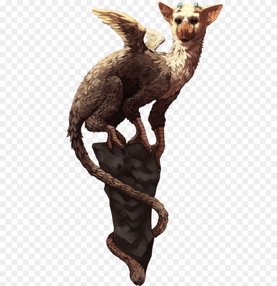 Trico The Last Guardian, Animal, Coyote, Mammal, Bird Png Image