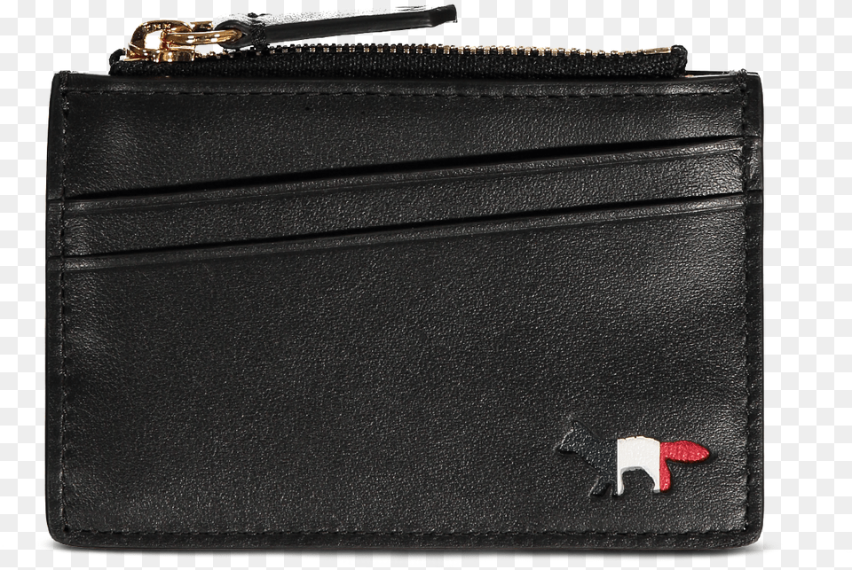 Tricolor Zip Card Holder Black Wallet, Accessories, Bag, Handbag Free Png
